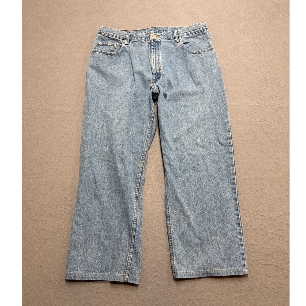 Y2K Polo Ralph Lauren Jeans Men's 38x34 Light Wash Relaxed Straight Leg Canada